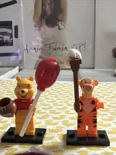 WINNIE THE POOH BEAR TIGGER TIGER LEGO MINIFIG FIGURE lot disney hunny honey pot