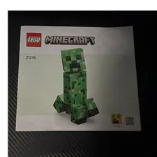 LEGO Minecraft 21276 Illustrated Instruction Manual Booklet English