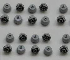 LEGO x 20 Light Bluish Brick, Round 2 x 2 Truncated Cone 98100