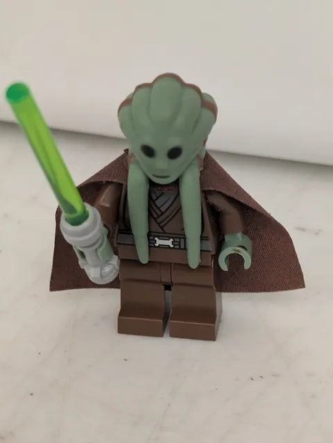 Lego Kit Fisto 9526 with Cape Episode 3 Star Wars Minifigure