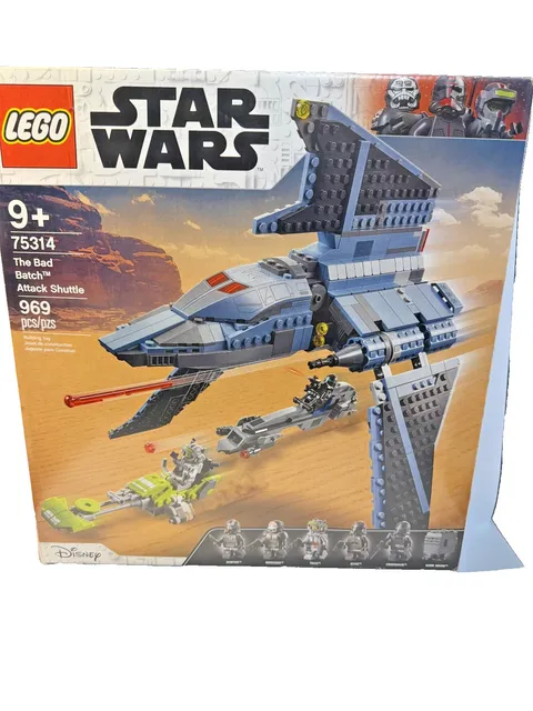 LEGO STAR WARS SET 75314 "THE BAD BUNCH ATTACK SHUTTLE" MINT IN SEALED BOX