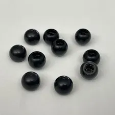 Lego 32474 Black Replacement Parts Pieces Lot of 10
