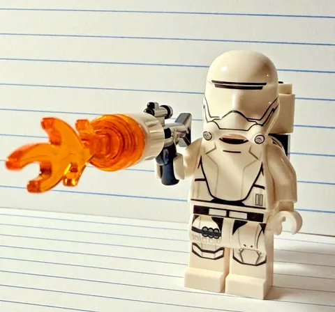 LEGO STAR WARS FLAMETROOPER MINIFIG 🔥 First Order Elite Stormtrooper SW0666