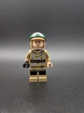 Lego Luke Skywalker 75353 Dark Tan Endor Outfit Helmet Star Wars Minifigure