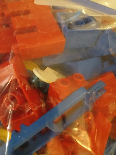 At Least Lego 100 Duplo Brick  Bricks Bulk Lot Parts Random Assorted Kids CLEAN