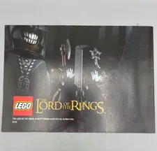 LEGO Lord of the Rings Promo Poster Tower of Orthanc Double Sided Gandalf Orcs