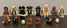 LEGO Pirates of the Caribbean Minifigure Lot 4195 Queen Anne's Revenge + Extras