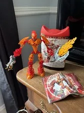 LEGO Bionicle Glatorian Legends 8985 Ackar 99% Complete with Instructions & Box