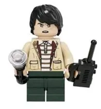 Custom Lego Stranger things Mike Wheeler with black stand 
