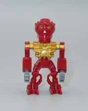 LEGO Bionicle Mini Toa Inika Jaller dark red minifigure 8892 8894 8624