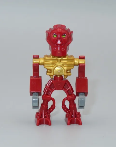 LEGO Bionicle Mini Toa Inika Jaller dark red minifigure 8892 8894 8624