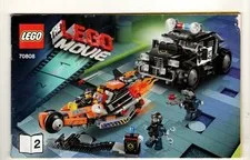 Lego ~  Instructions Manual Booklet Only ~ The Lego Movie 70808 Book 2