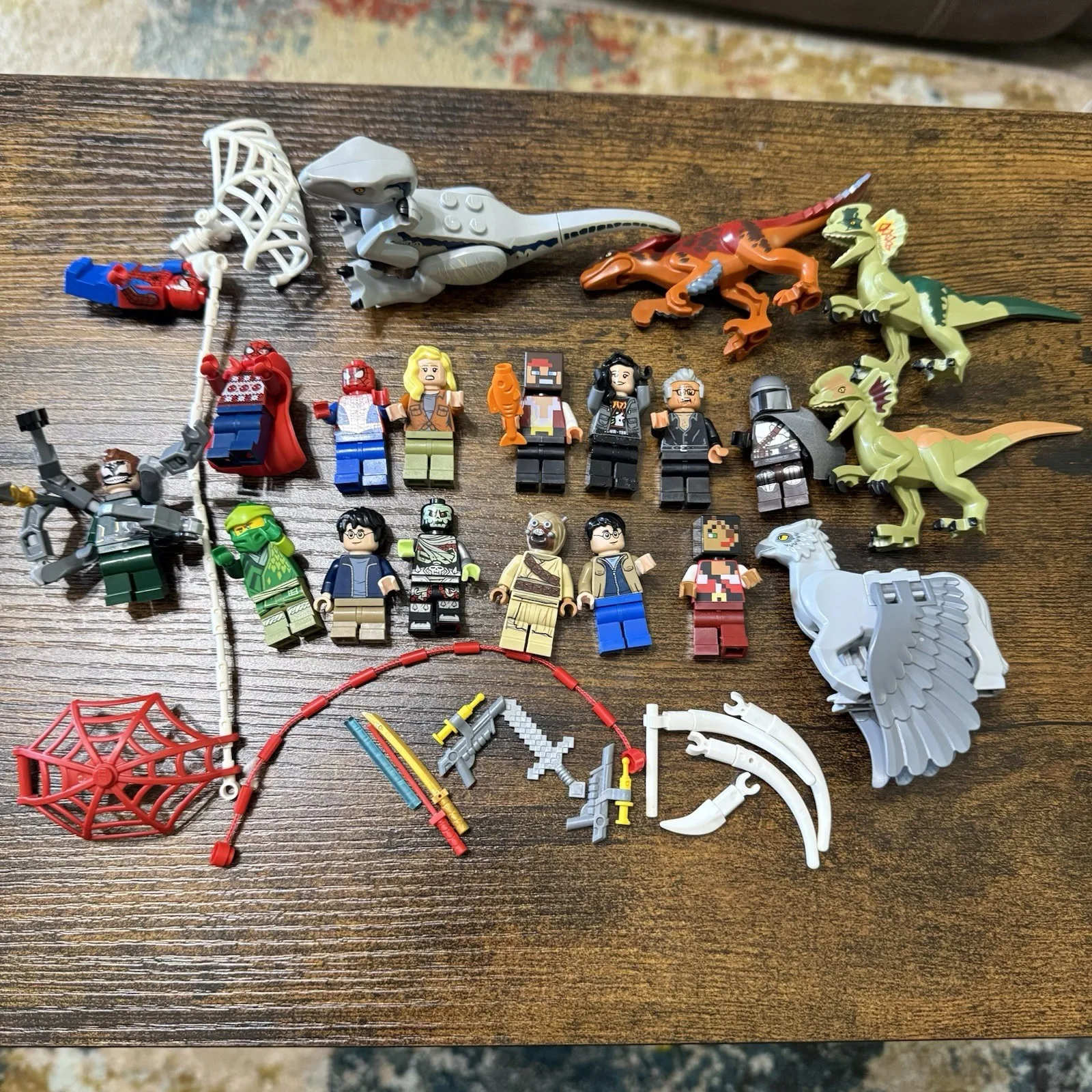 Lego Characters & Accessories Lot