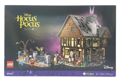 LEGO Ideas 21341 Disney Hocus Pocus Sanderson Sisters Cottage New Sealed