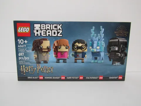 LEGO BRICKHEADZ 40677 HARRY POTTER PRISONER OF AZKABAN FIGURES  NEW IN BOX
