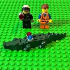LEGO Movie Minifigure Lot: Bad Cop Pursuit 70802 Emmet Robo Croc & Instructions