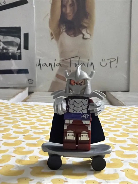 SHREDDER SKATEBOARD LEGO MINIFIG FIGURE teenage mutant ninja turtles super