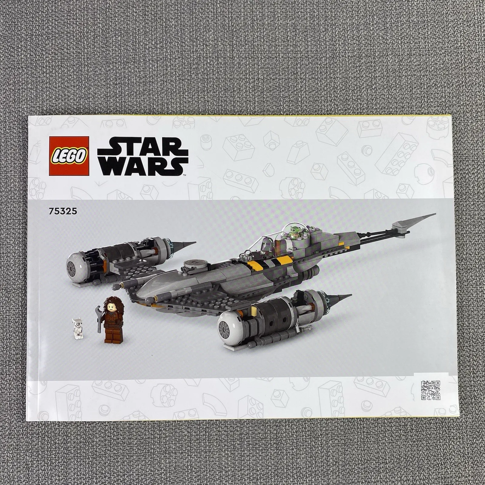 LEGO Star Wars 75325 The Mandalorian's N-1 Starfighter™ Instruction Manual ONLY