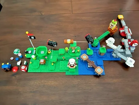 LEGO Super Mario Bulk Lot Mario, Bowser Jr, Shy Guy, interactive blocks & more!