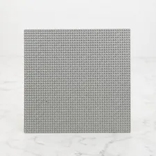 15 Inch LEGO Base Square Plate Grey