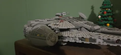 LEGO Star Wars Millennium Falcon Built Model, Plastic (As Pictured)