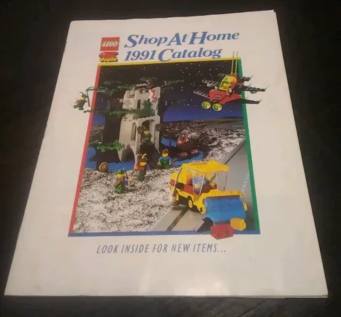 ⭐(1×)Lego Shop At Home 1991 Magazine Catalog⭐