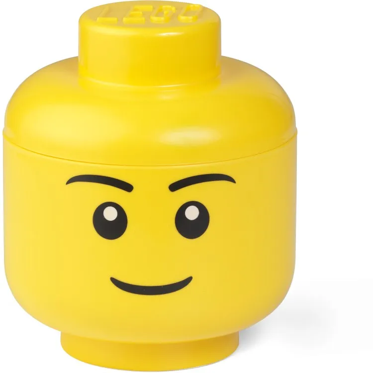 LEGO Storage Products: 40311724 Small Head Yellow - Boy NEW