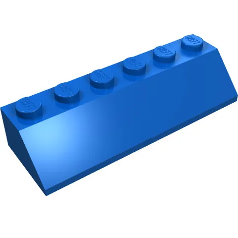 10x LEGO® Part 23949 - Slope 45 2 x 6