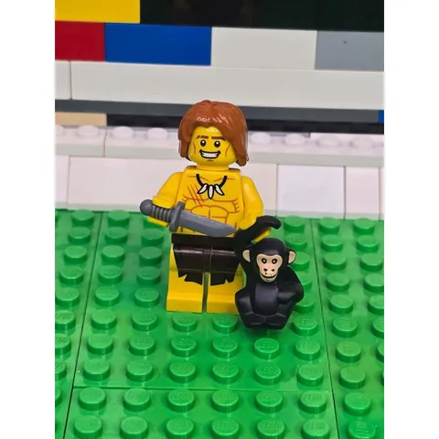 LEGO Jungle Boy Minifigure - Series 7: Col07-10