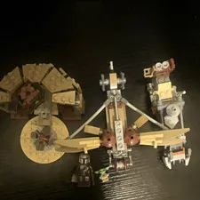 Pre-Built LEGO Star Wars 2021 Trouble on Tatooine 75299 w/minifigs