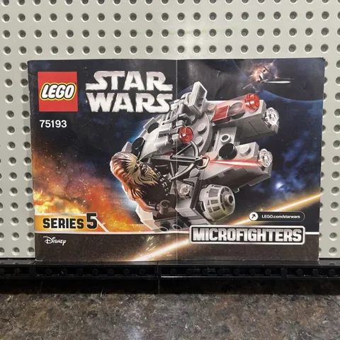 Lego Star Wars Series 5 Microfighters 75193 Instructional Manual Booklet Only