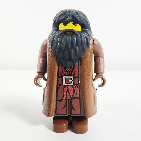 Lego Rubeus Hagrid Minifigure Yellow Head Harry Potter 4714 4707 4709 hp009