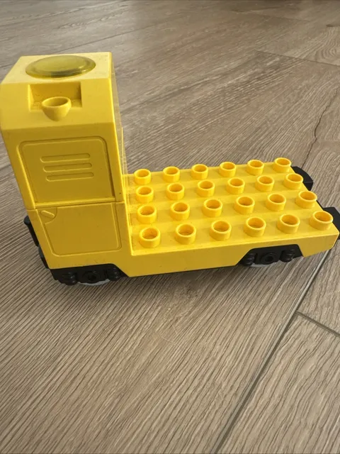 Lego Yellow Motorized Train Locomotive Base. Part 99844