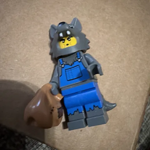 WOLFIE WEREWOLF WOLF BOY HALLOWEEN TRICK OR TREAT LEGO MINI FIG FIGURE loot