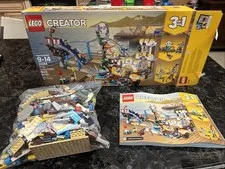 LEGO CREATOR: Pirate Roller Coaster (31084) Used Complete W/ Instructions & Box