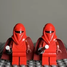 LEGO Star Wars Imperial Royal Guard Minifigures Lot of 2 sw0521b 75291 - 3C
