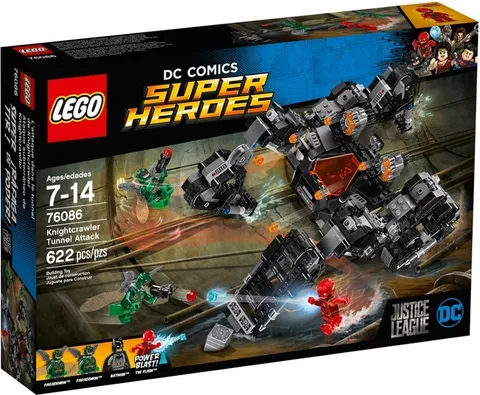 Lego DC Comics Super Heroes Knightcrawler Tunnel Attack 76086 NEW SEALED