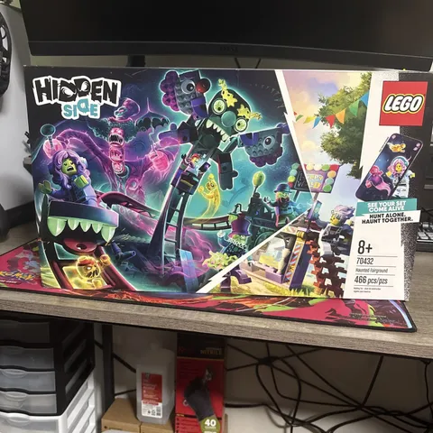 New LEGO 70432 Hidden Side Haunted Fairground NIB. Box has wear see pics