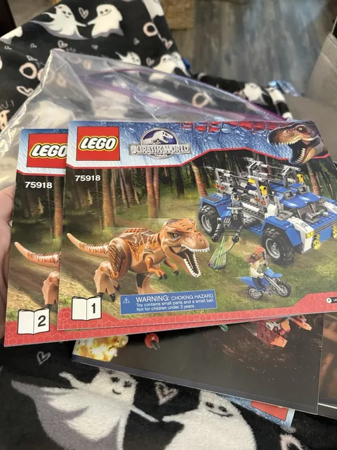 LEGO® Jurassic World 75918 T. Rex Tracker Instruction Manuals 1-2 Only
