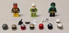 Lego  Race Car Drivers  Minifigures - Lot