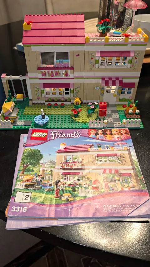 LEGO Friends: Olivia's House (3315) Used 90% Complete No Box with Instructions