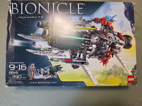 LEGO BIONICLE Rockoh T3 8941 Battle Vehicles Set 390 pcs Pohatu Age 9-16