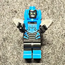 LEGO Custom blue beetle minifigure from set harvest of fear