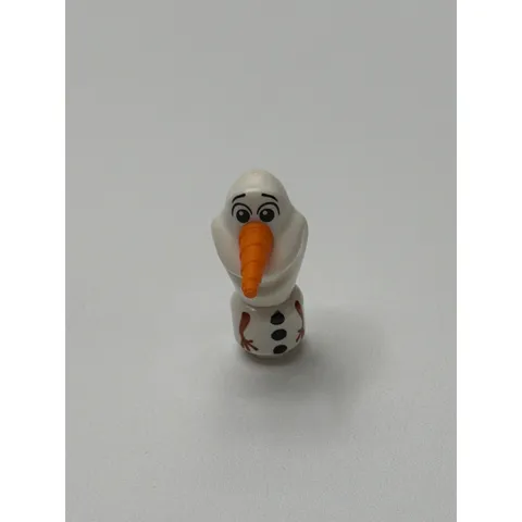 LEGO Disney Frozen Olaf Minifigure Snowman with Carrot Nose White 2 Pieces 43175