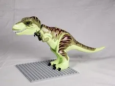 LEGO Jurassic World trex09 Tyrannosaurus T-Rex 76944 Green Dinosaur