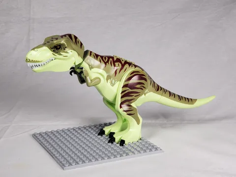 LEGO Jurassic World trex09 Tyrannosaurus T-Rex 76944 Green Dinosaur