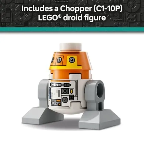 LEGO 75416 Star Wars: Ahsoka Chopper (C1-10P) Astromech Droid Building Set -