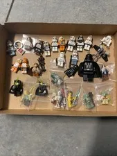 Lego Star Wars 30 Minifigures Lot Luminara Works  + Complete 7110 7140