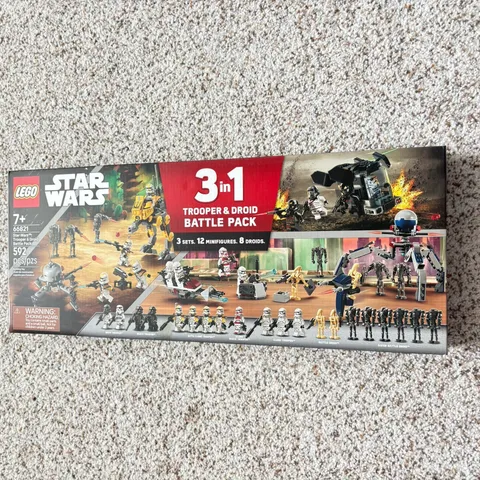 LEGO Star Wars Trooper & Droid Battle Pack 66821 3-in-1 Set 592 pcs 8+