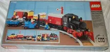 Lego 7722 Battery Train Set 1985 Vintage Complete w/ Instructions & Extra Track